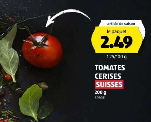 TOMATES CERISES SUISSES