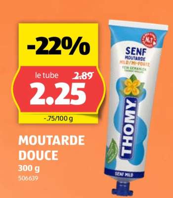 MOUTARDE DOUCE