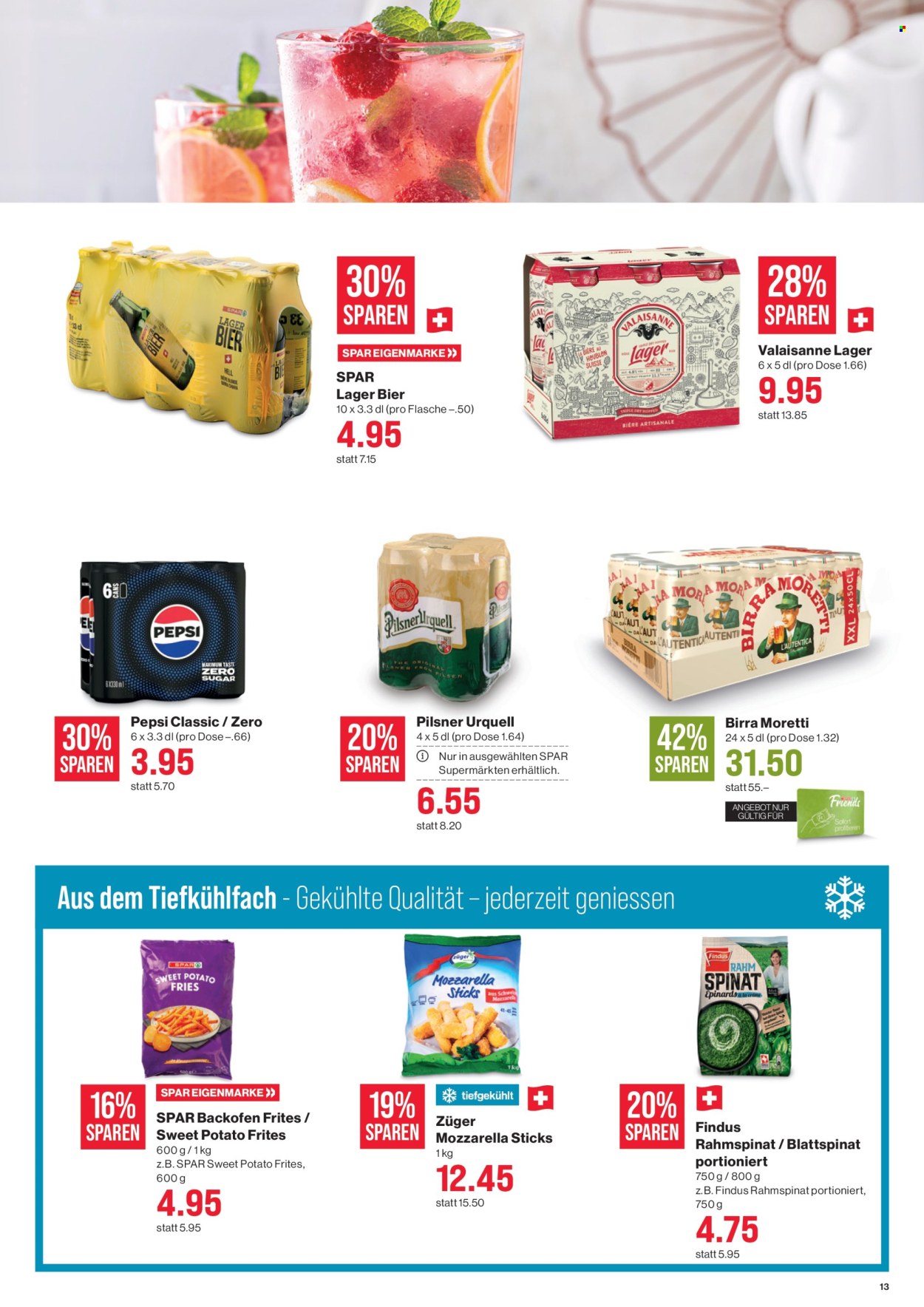 Catalogue SPAR - 9.7.2026 - 15.7.2026. Page 13. Page 13