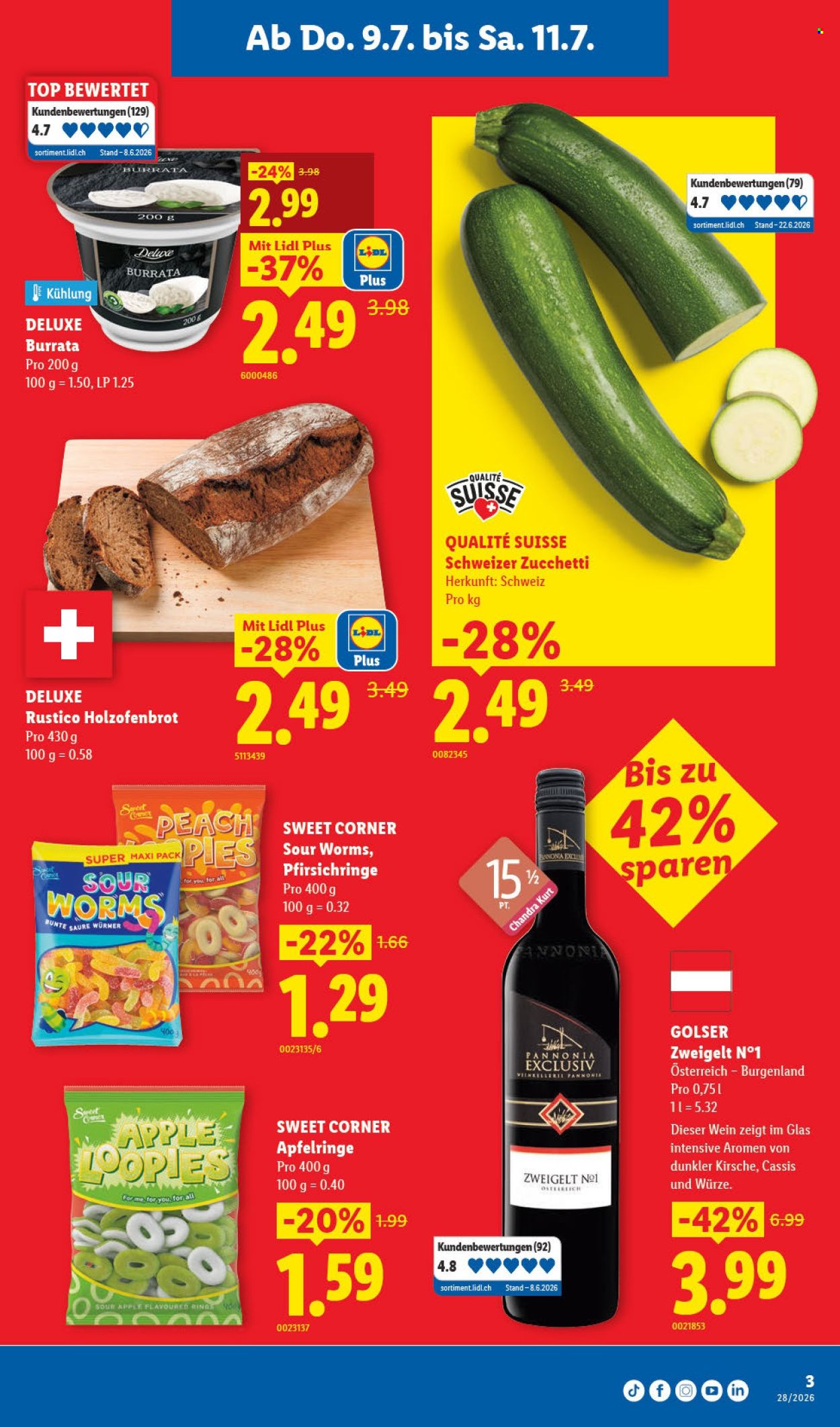 Catalogue Lidl - 9.7.2026 - 15.7.2026. Page 3. Page 3