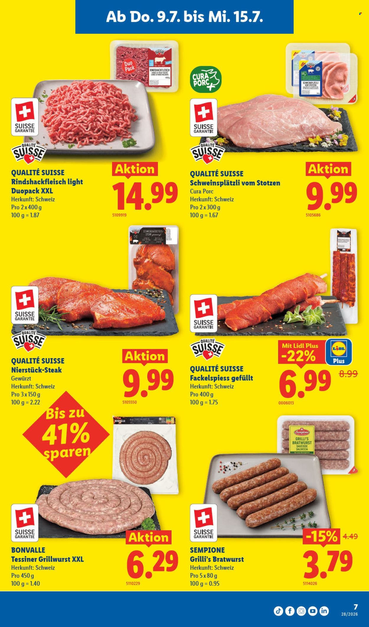 Catalogue Lidl - 9.7.2026 - 15.7.2026. Page 9. Page 9