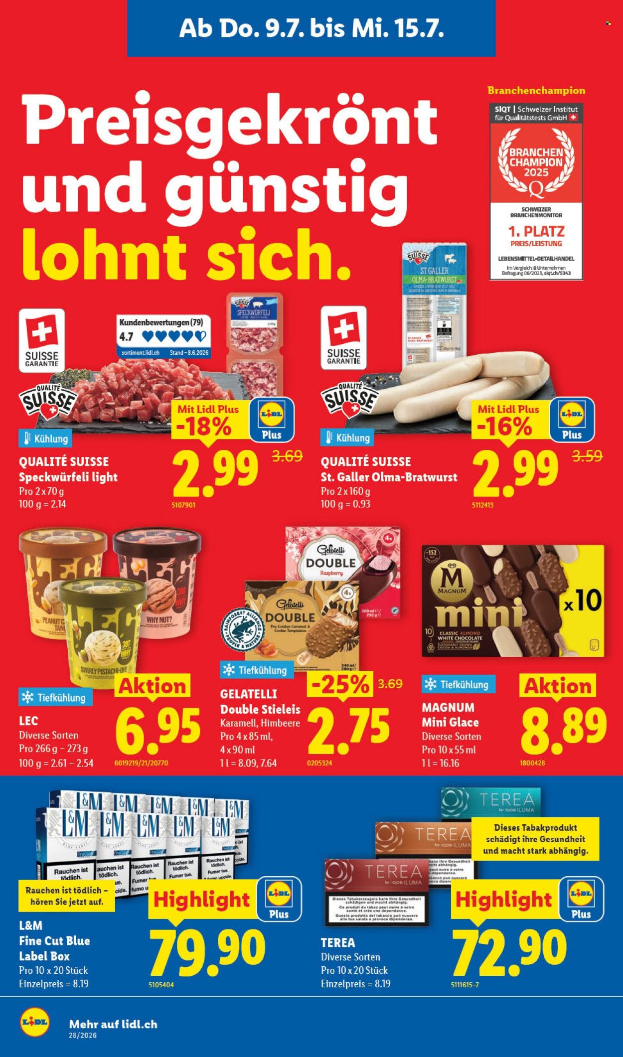 Catalogue Lidl - 9.7.2026 - 15.7.2026. Page 12. Page 12