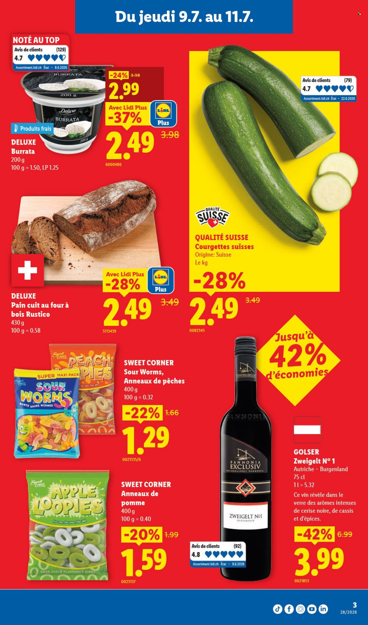 Catalogue Lidl - 9.7.2026 - 15.7.2026. Page 3. Page 3