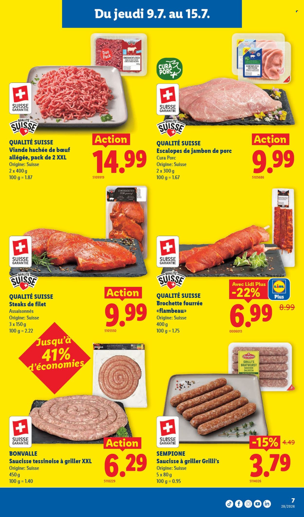 Catalogue Lidl - 9.7.2026 - 15.7.2026. Page 9. Page 9