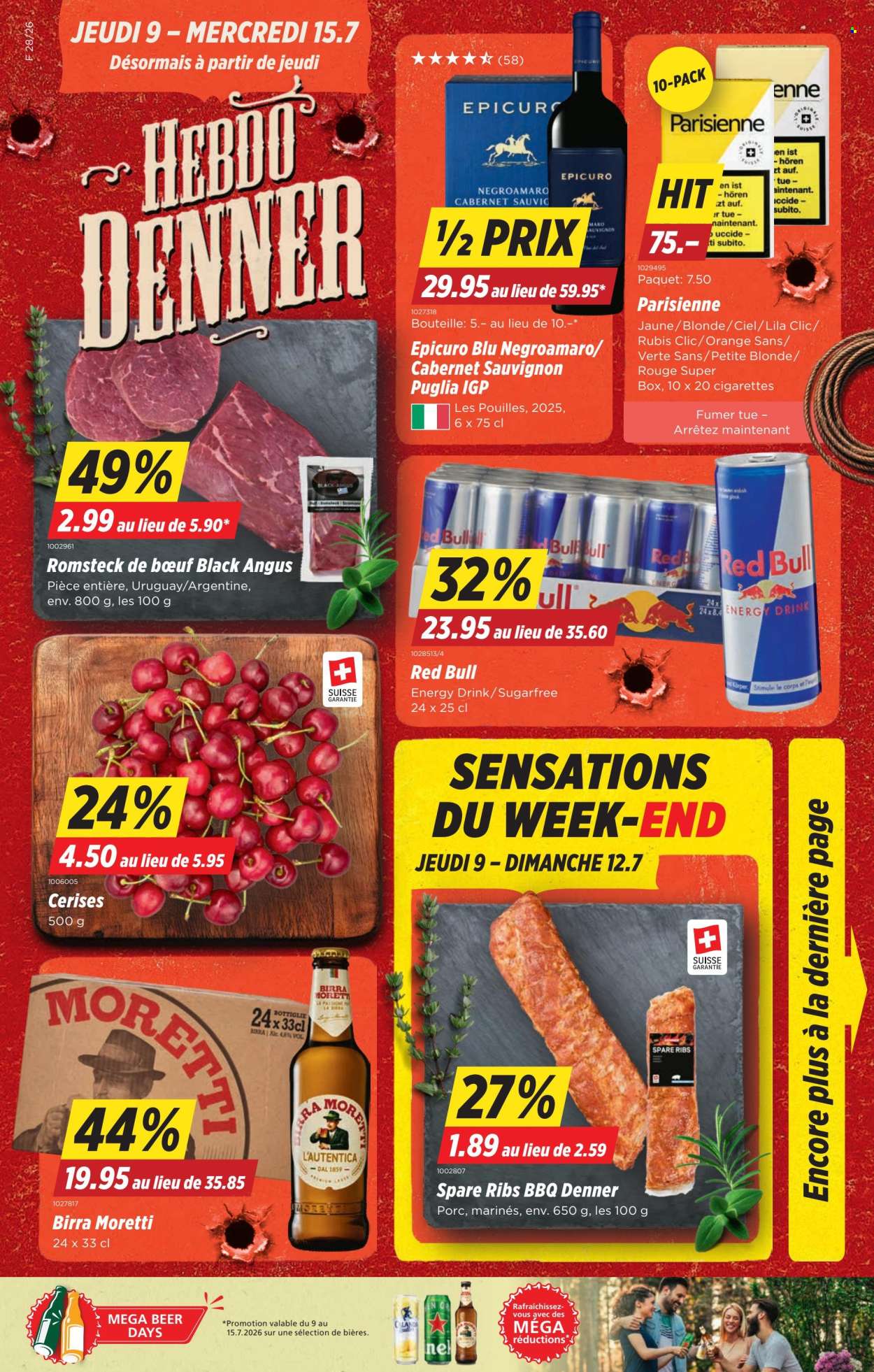 Catalogue Denner - 9.7.2026 - 15.7.2026. Page 1. Page 1