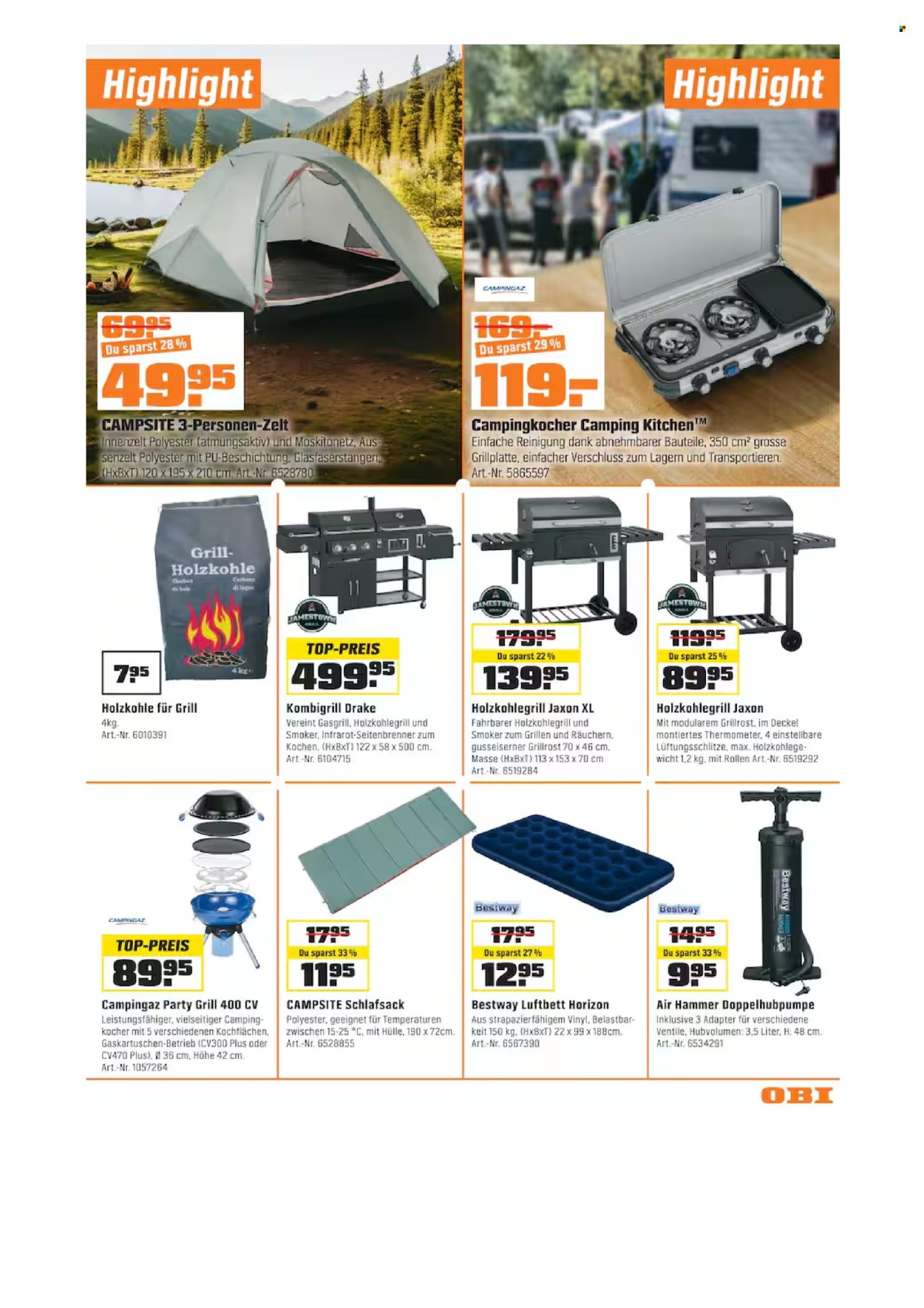 Catalogue OBI - 8.7.2026 - 4.8.2026. Page 3. Page 3