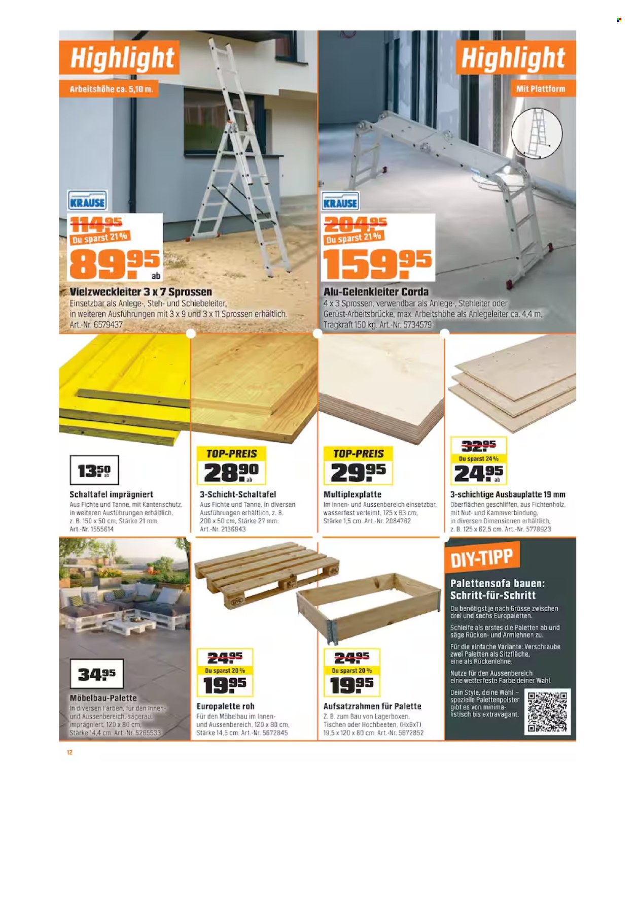 Catalogue OBI - 8.7.2026 - 4.8.2026. Page 12. Page 12