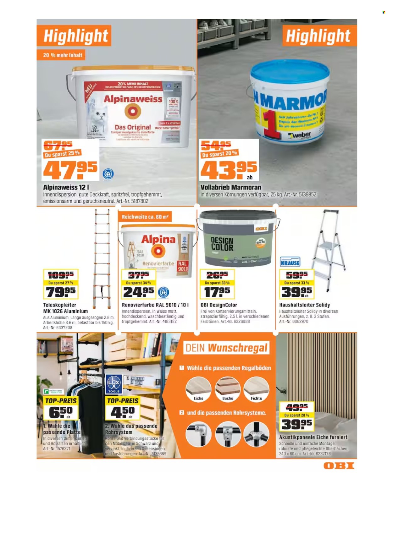 Catalogue OBI - 8.7.2026 - 4.8.2026. Page 13. Page 13