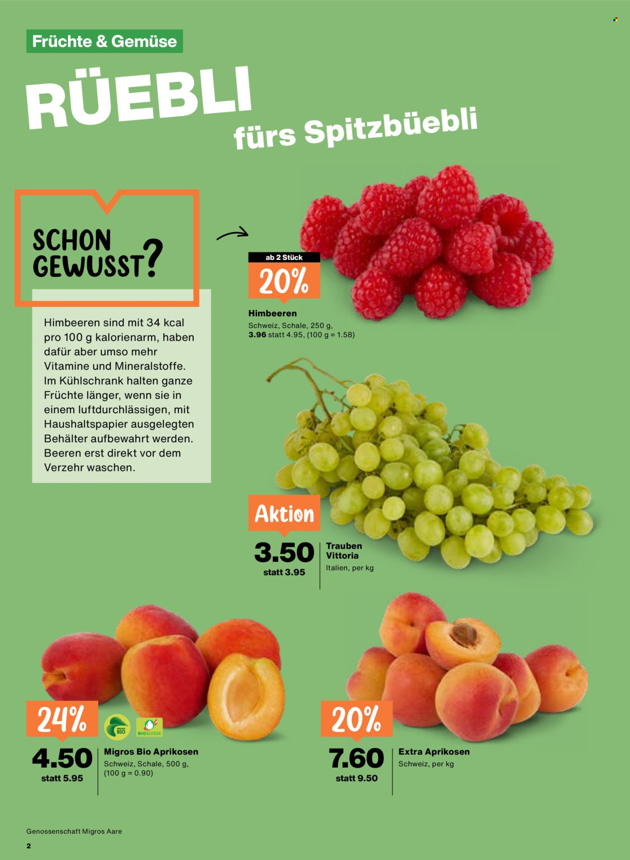 Catalogue Migros - 9.7.2026 - 15.7.2026. Page 2. Page 2