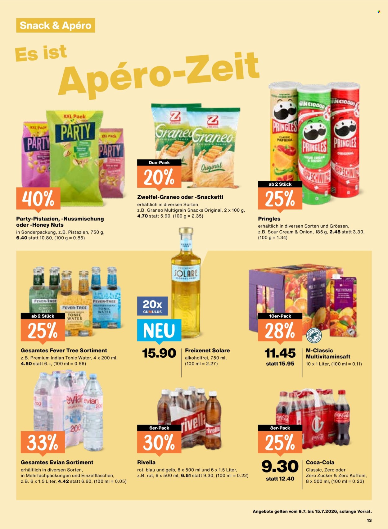 Catalogue Migros - 9.7.2026 - 15.7.2026. Page 13. Page 13