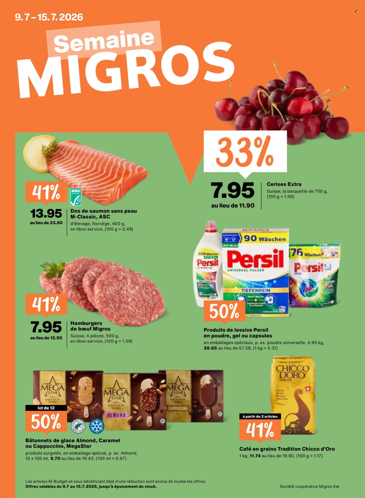 Catalogue Migros - 9.7.2026 - 15.7.2026. Page 1. Page 1