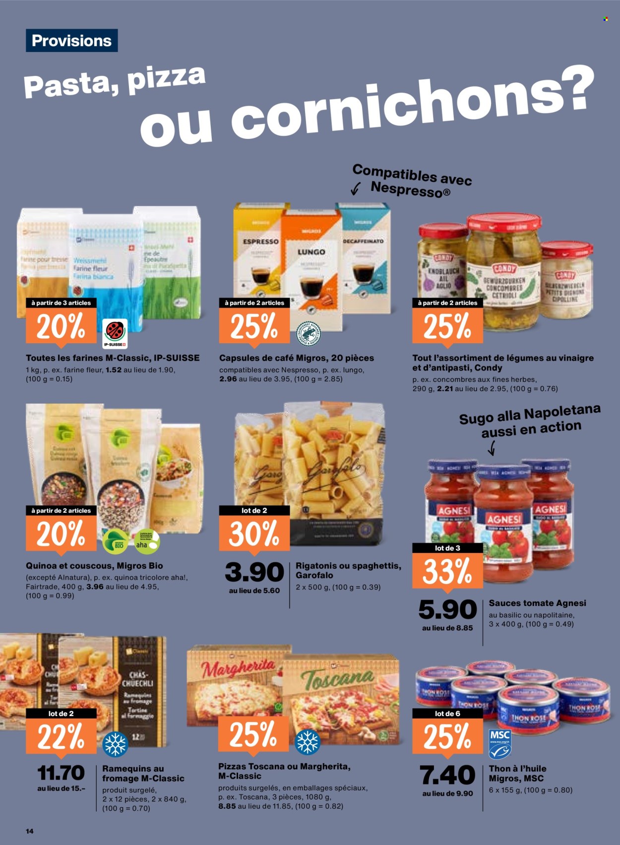 Catalogue Migros - 9.7.2026 - 15.7.2026. Page 14. Page 14