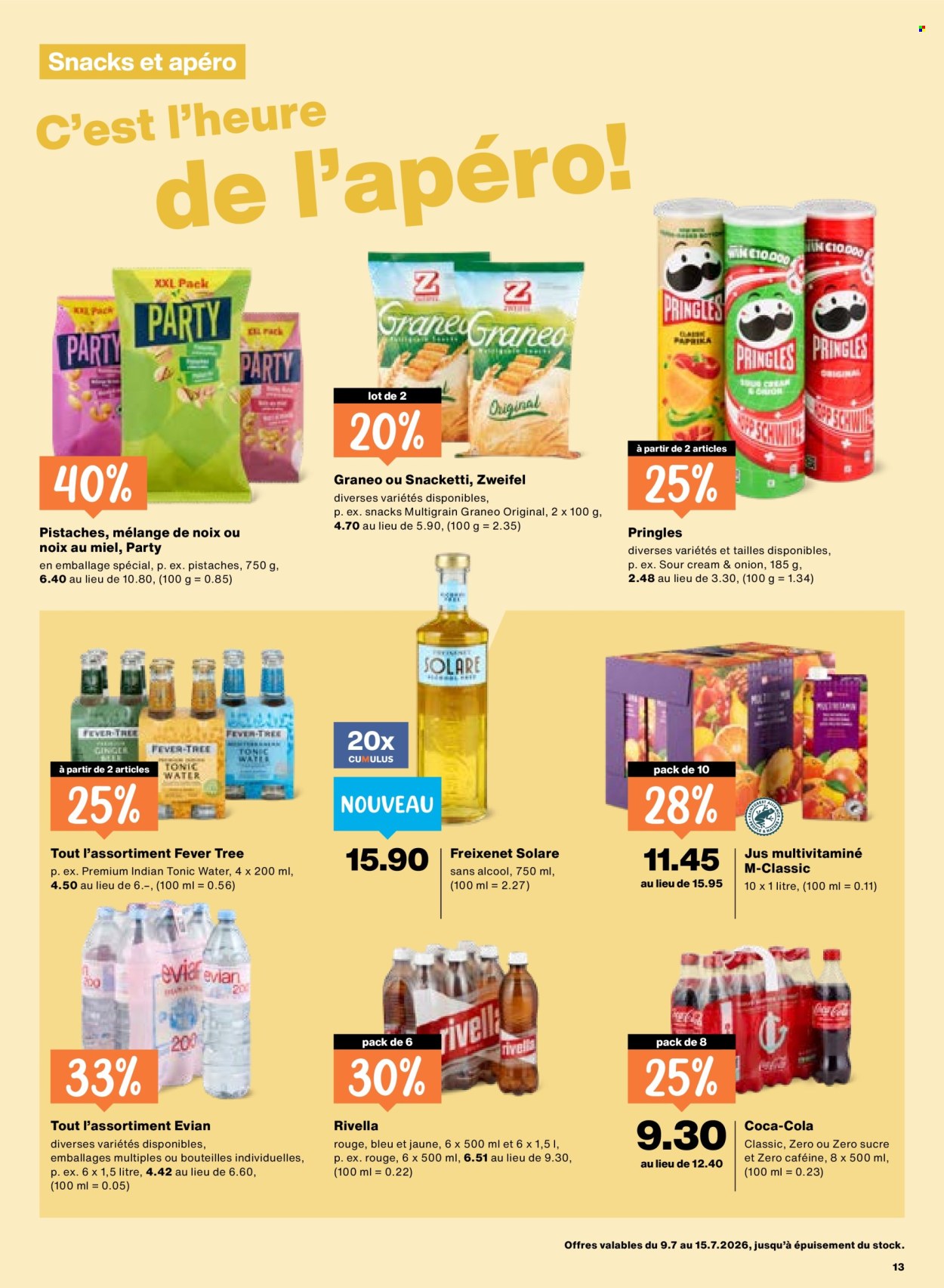 Catalogue Migros - 9.7.2026 - 15.7.2026. Page 13. Page 13