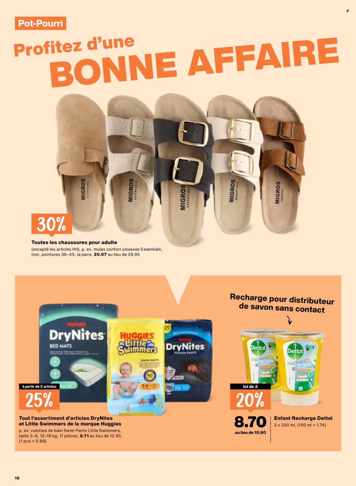 Catalogue Migros - 9.7.2026 - 15.7.2026. Page 18. Page 18