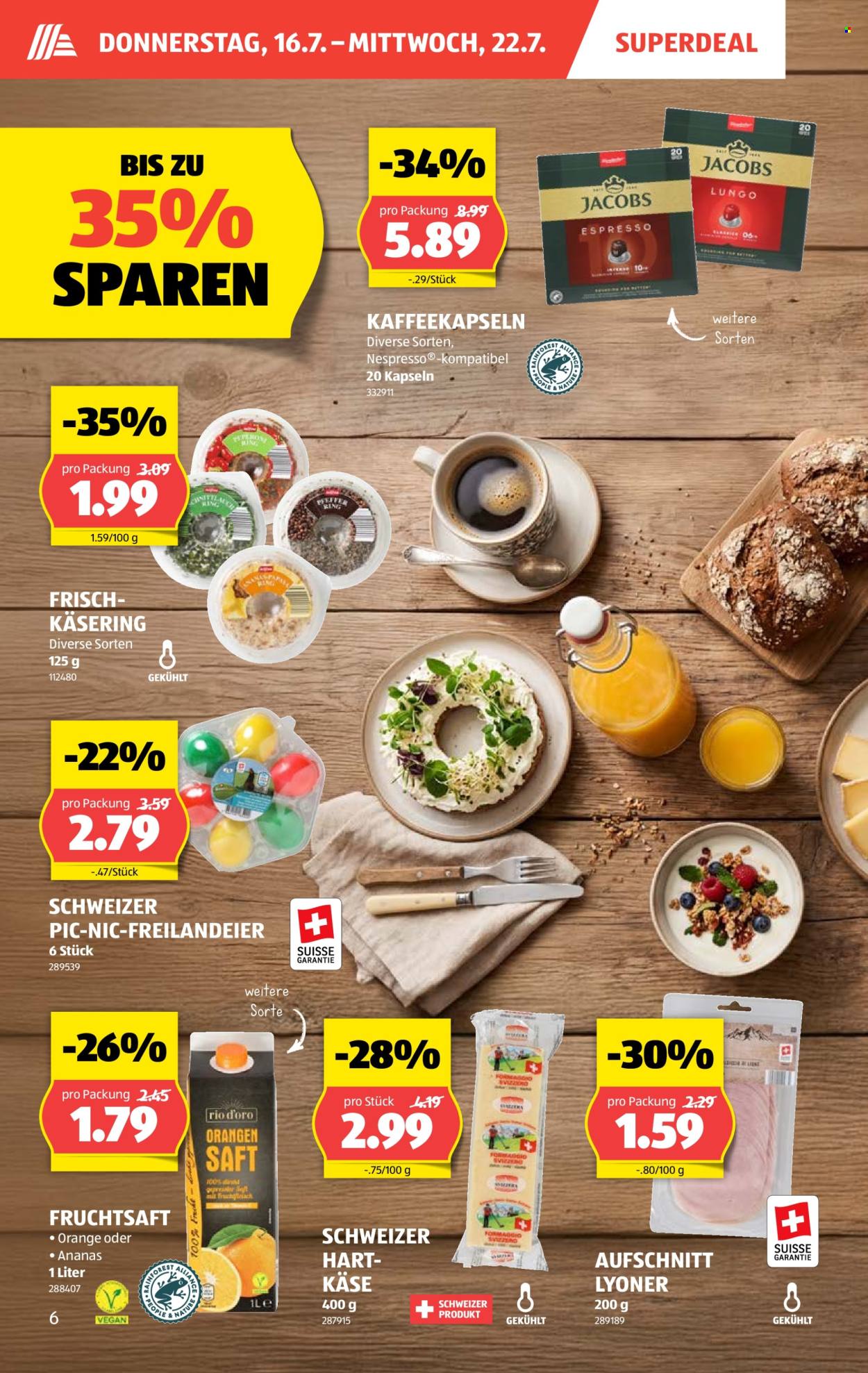 Catalogue Aldi - 16.7.2026 - 22.7.2026. Page 6. Page 6