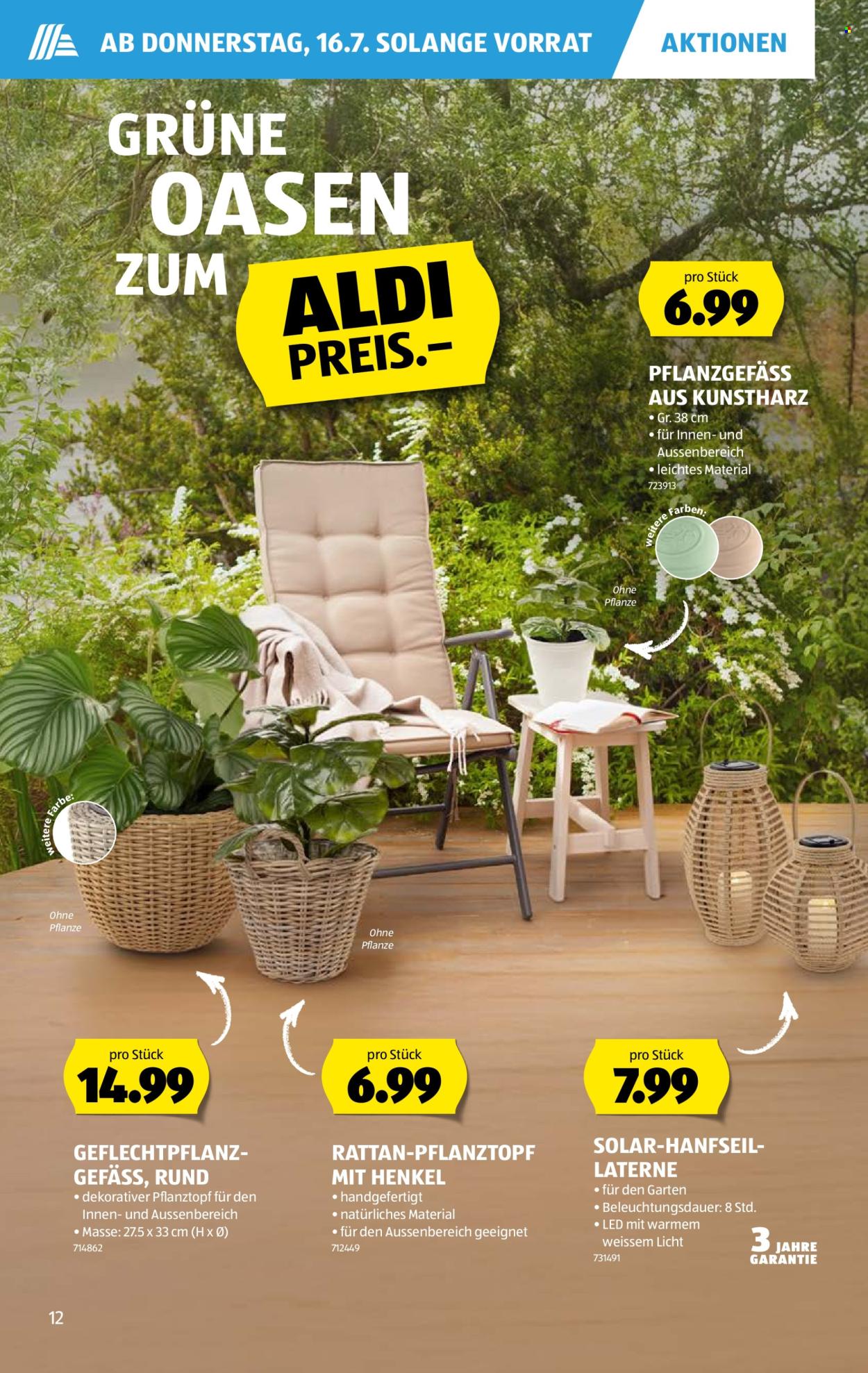 Catalogue Aldi - 16.7.2026 - 22.7.2026. Page 12. Page 12