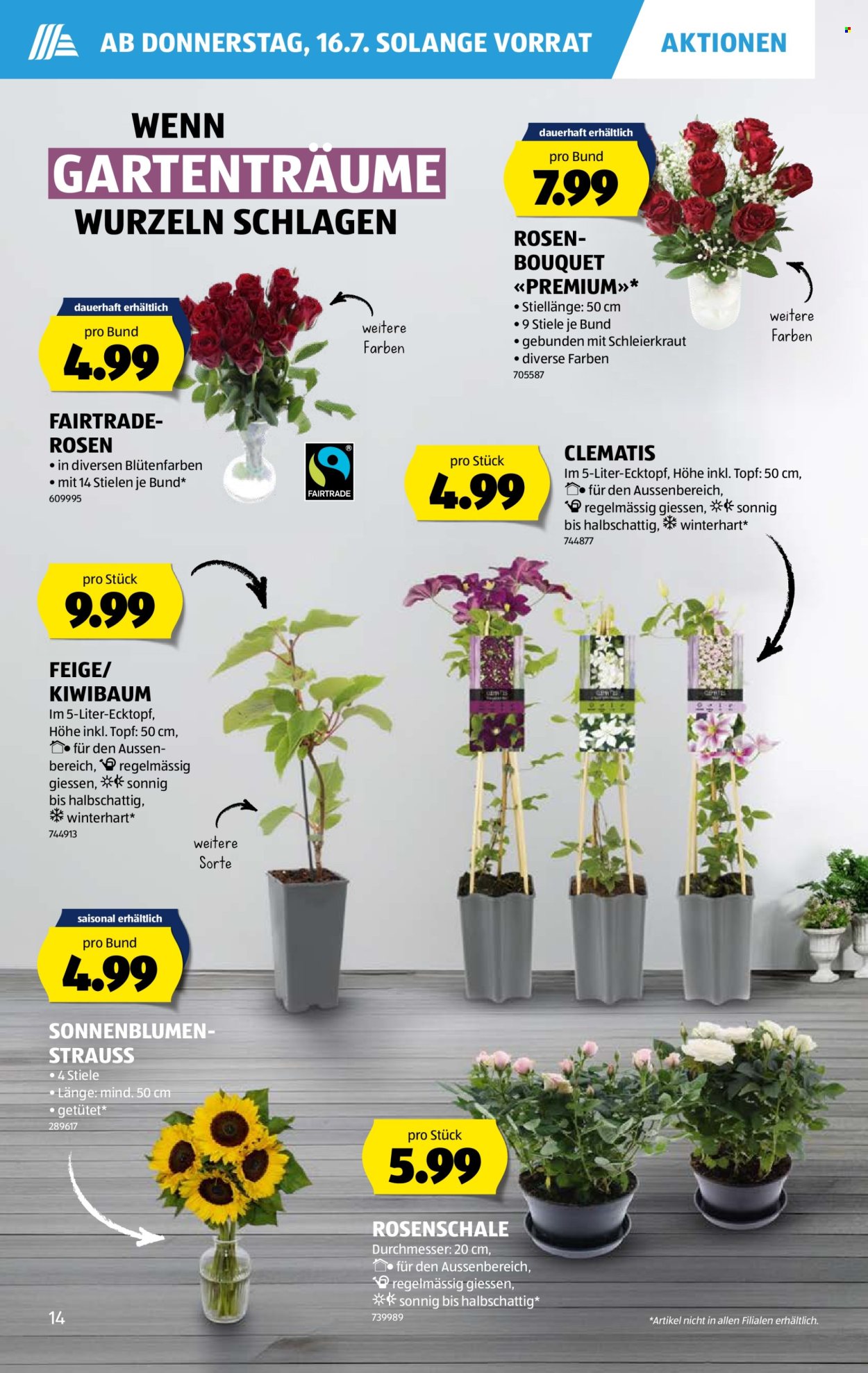 Catalogue Aldi - 16.7.2026 - 22.7.2026. Page 14. Page 14