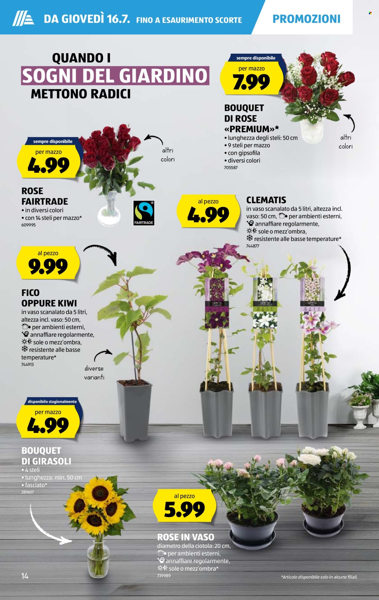 Catalogue Aldi - 16.7.2026 - 22.7.2026. Page 14. Page 14