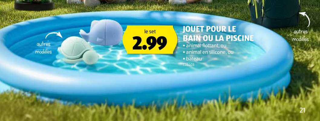 JOUET POUR LE BAIN OU LA PISCINE
