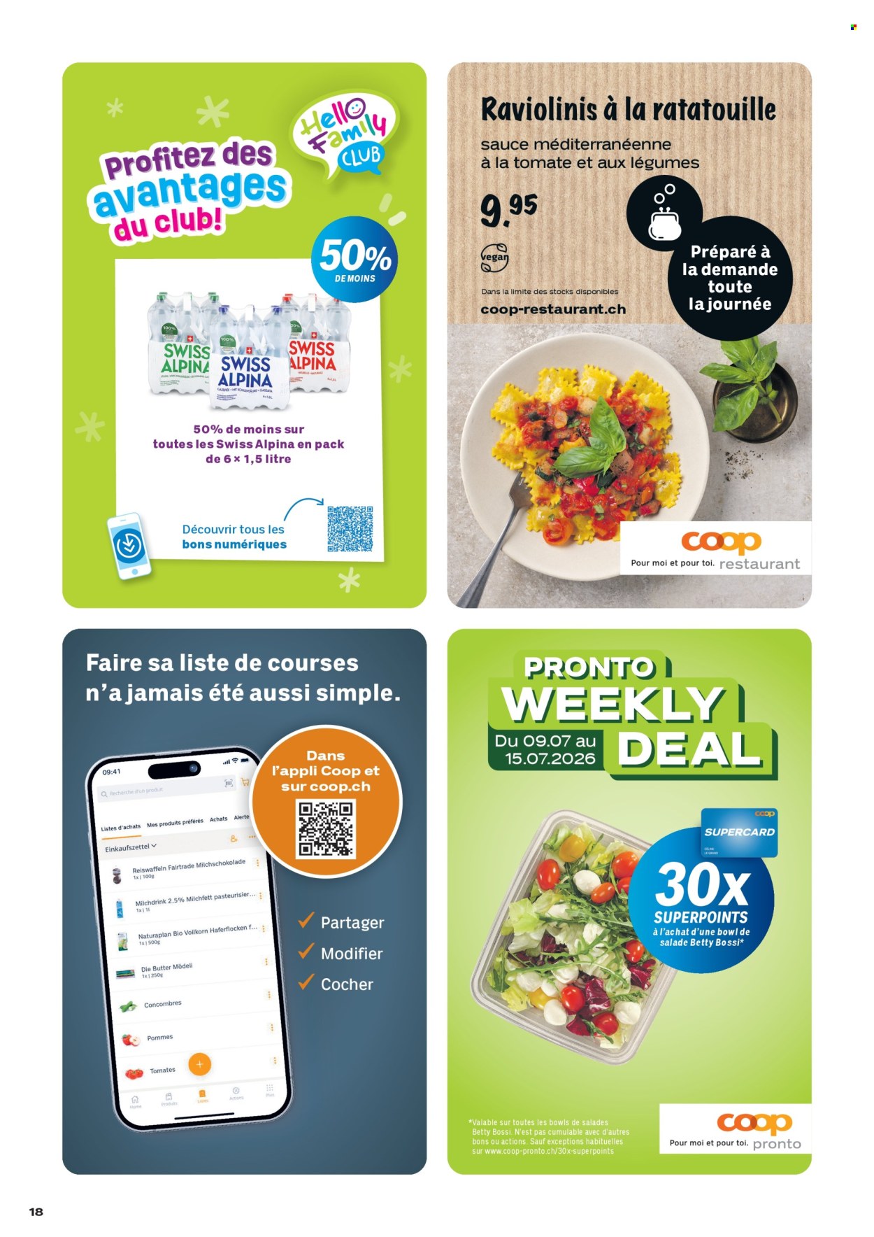 Catalogue Coop - 9.7.2026 - 15.7.2026. Page 18. Page 18