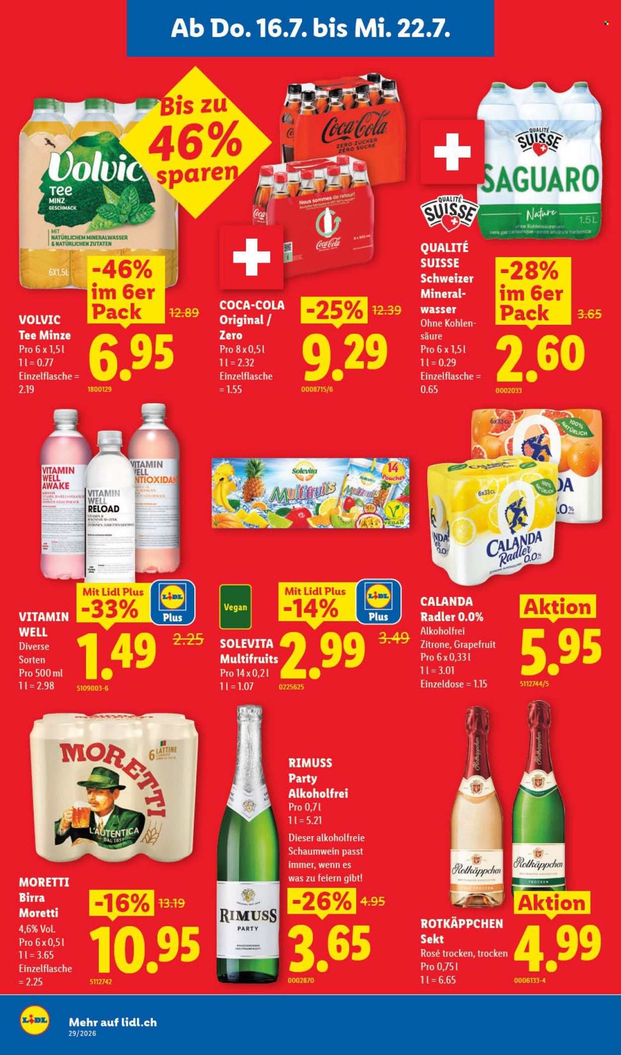 Catalogue Lidl - 16.7.2026 - 22.7.2026. Page 12. Page 12