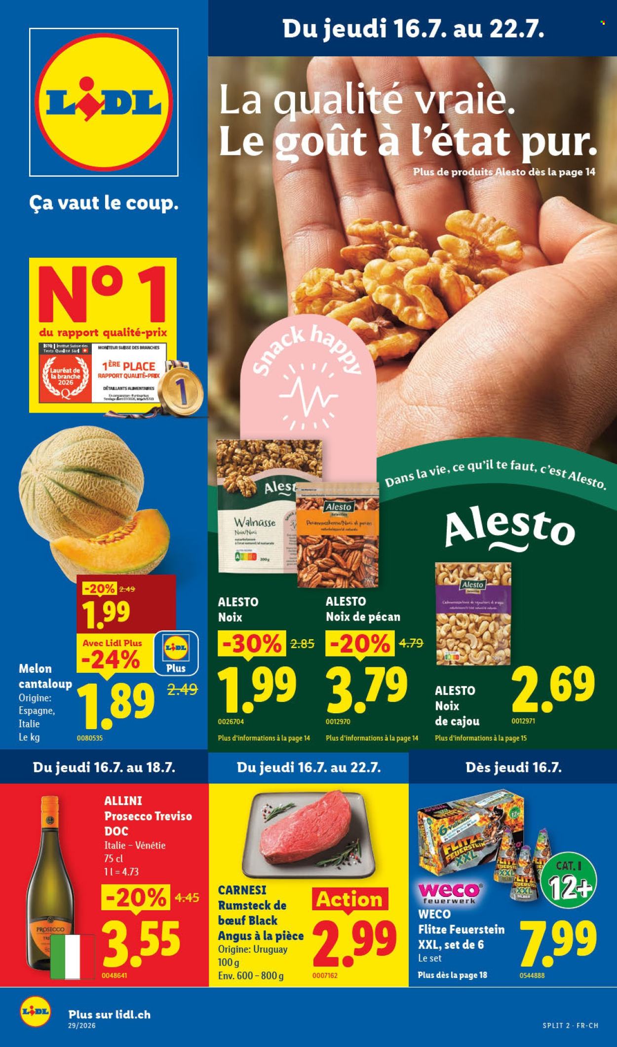 Catalogue Lidl - 16.7.2026 - 22.7.2026. Page 1. Page 1