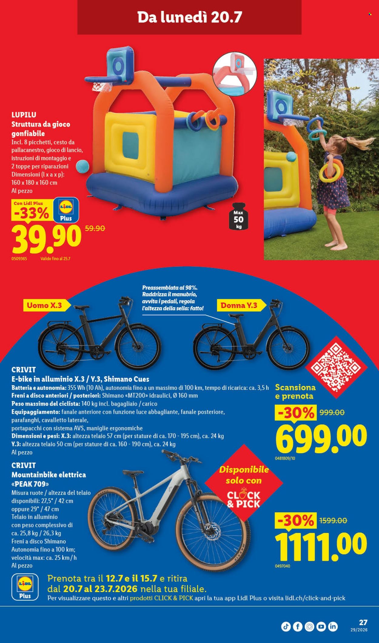 Catalogue Lidl - 16.7.2026 - 22.7.2026. Page 29. Page 29