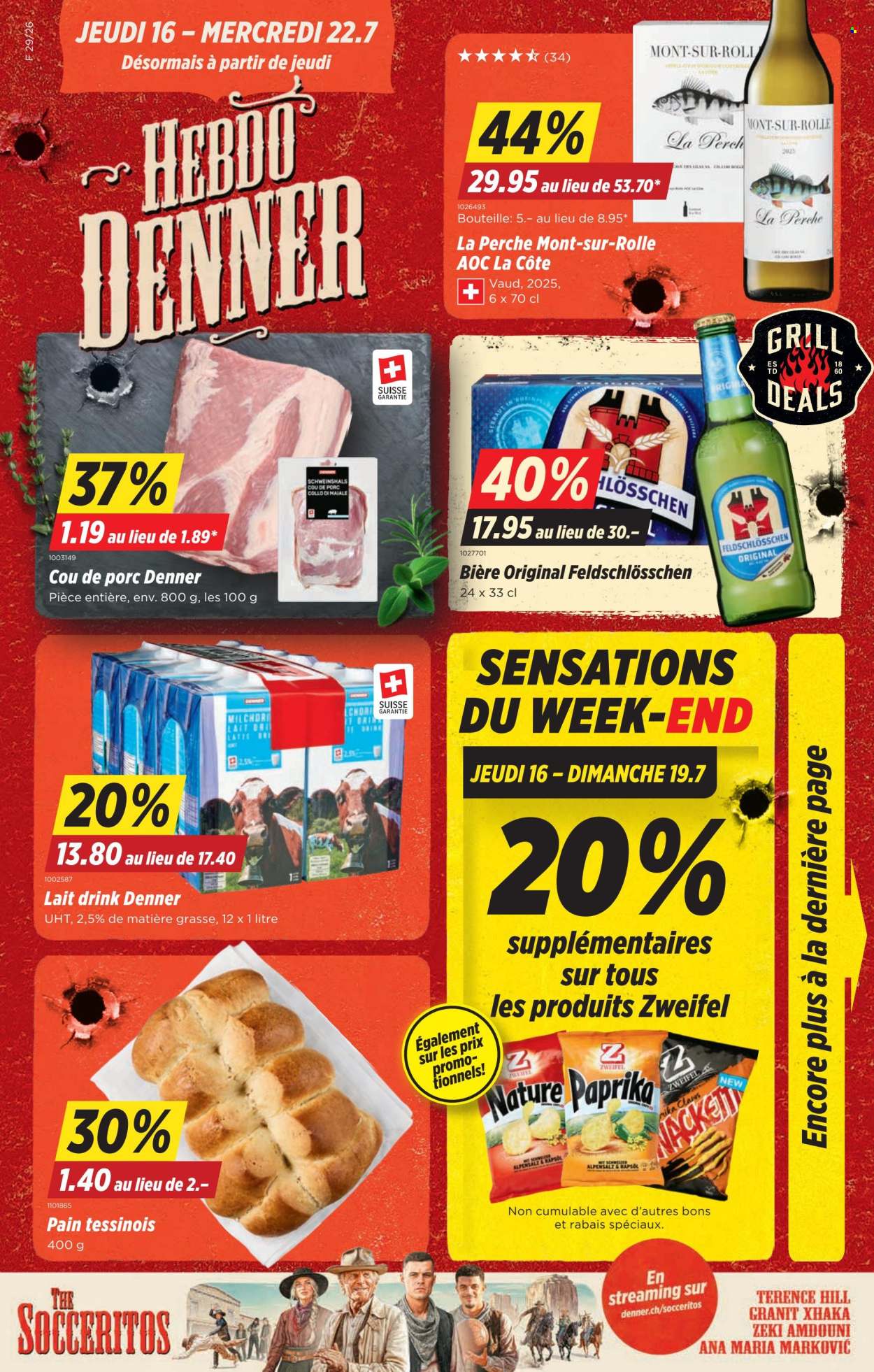 Catalogue Denner - 16.7.2026 - 22.7.2026. Page 1. Page 1