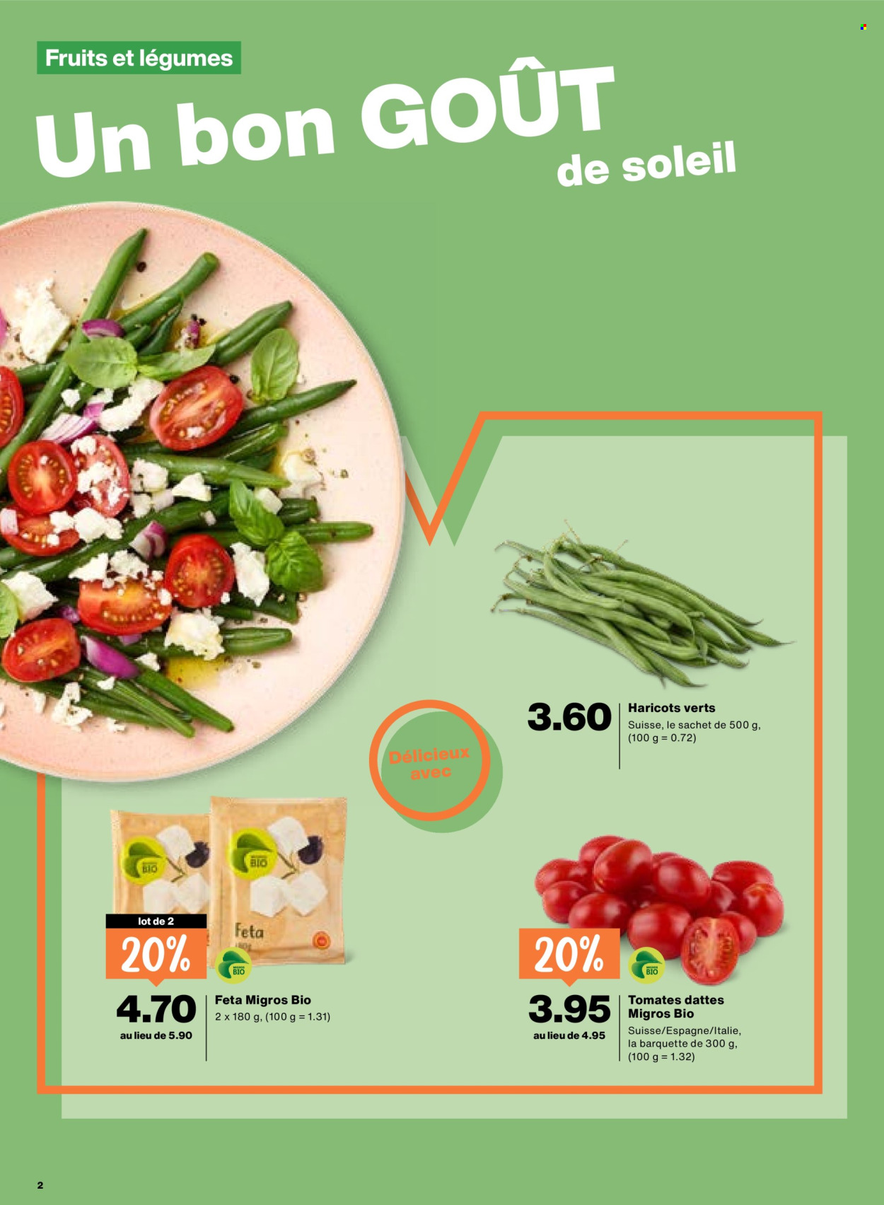 Catalogue Migros - 16.7.2026 - 22.7.2026. Page 2. Page 2