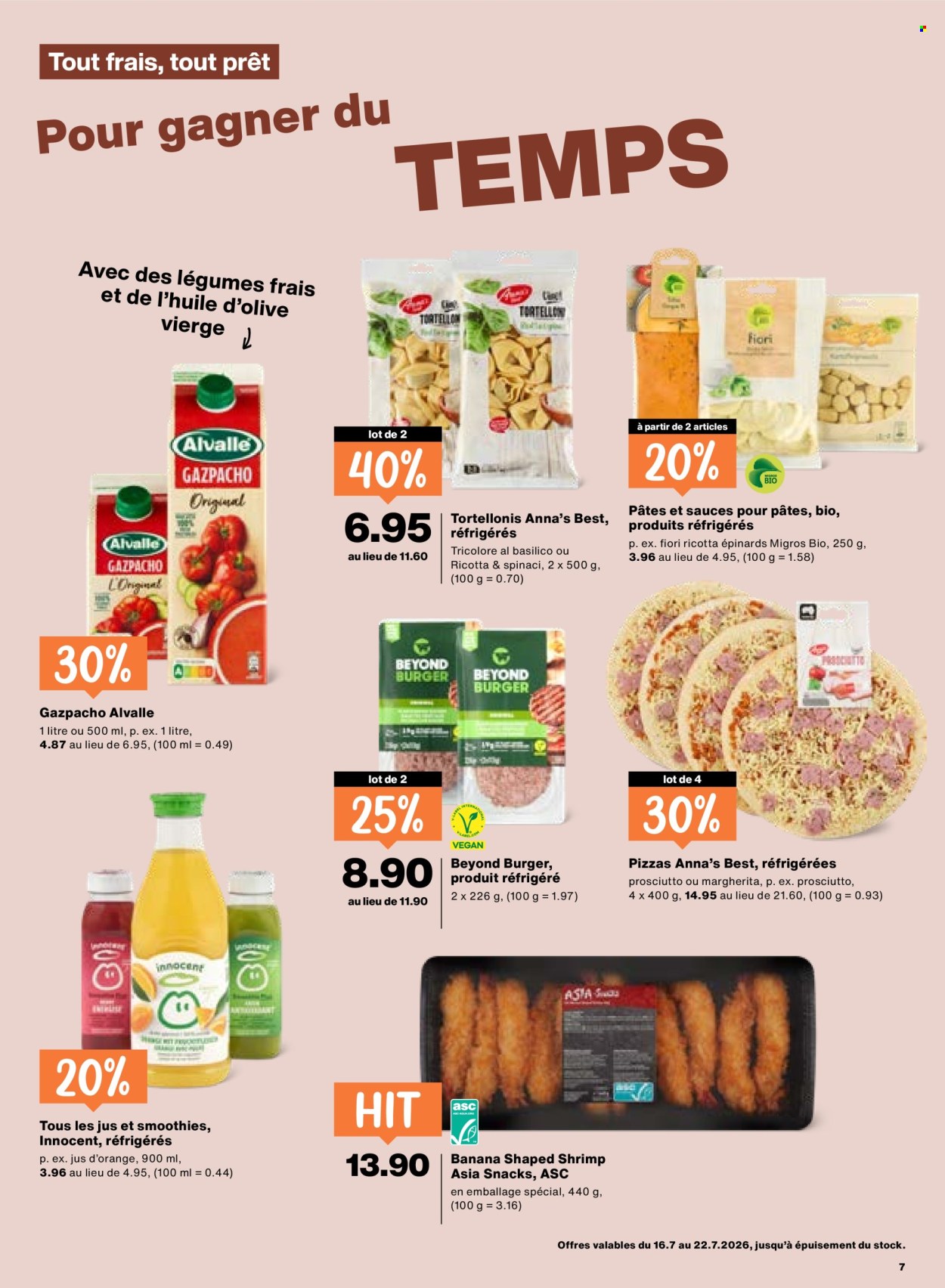 Catalogue Migros - 16.7.2026 - 22.7.2026. Page 7. Page 7