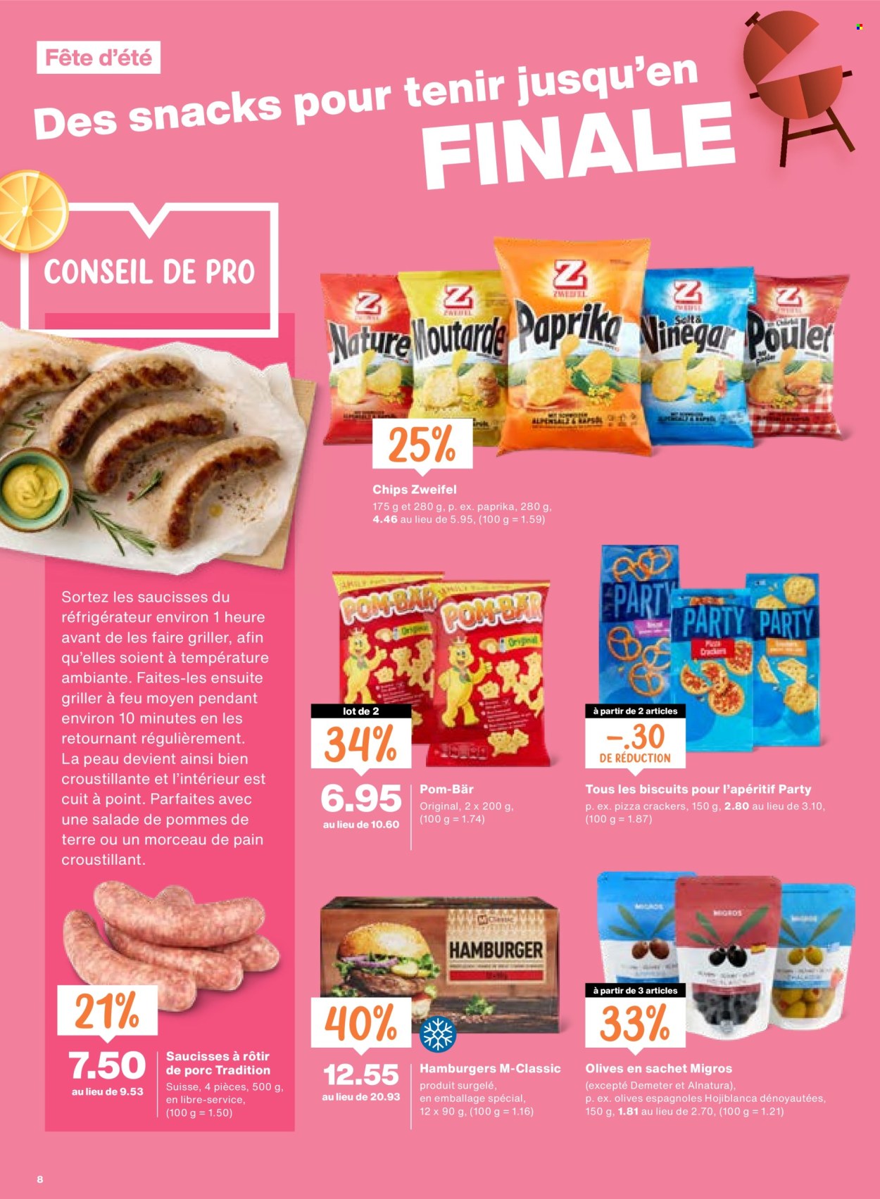 Catalogue Migros - 16.7.2026 - 22.7.2026. Page 8. Page 8