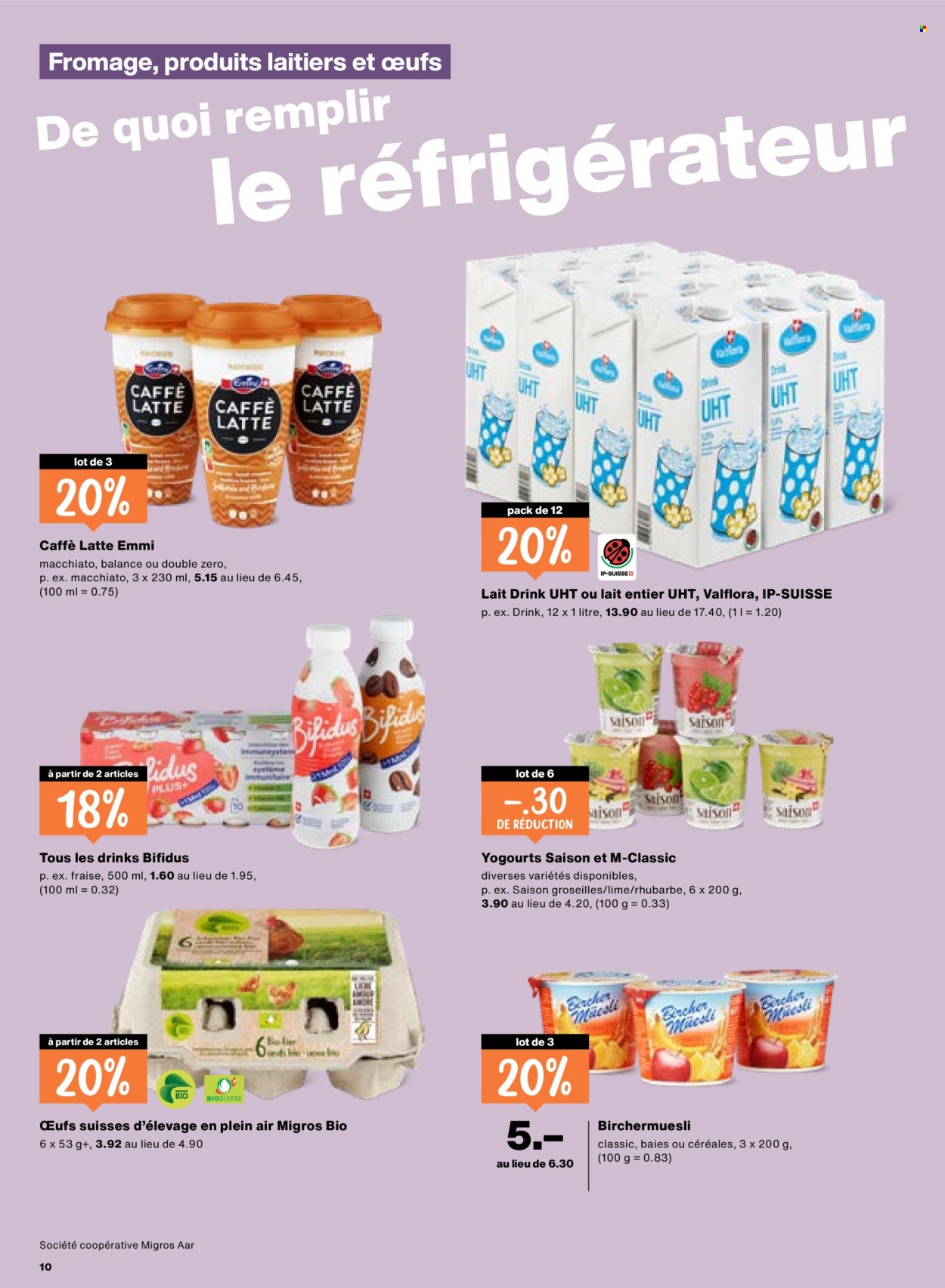 Catalogue Migros - 16.7.2026 - 22.7.2026. Page 10. Page 10