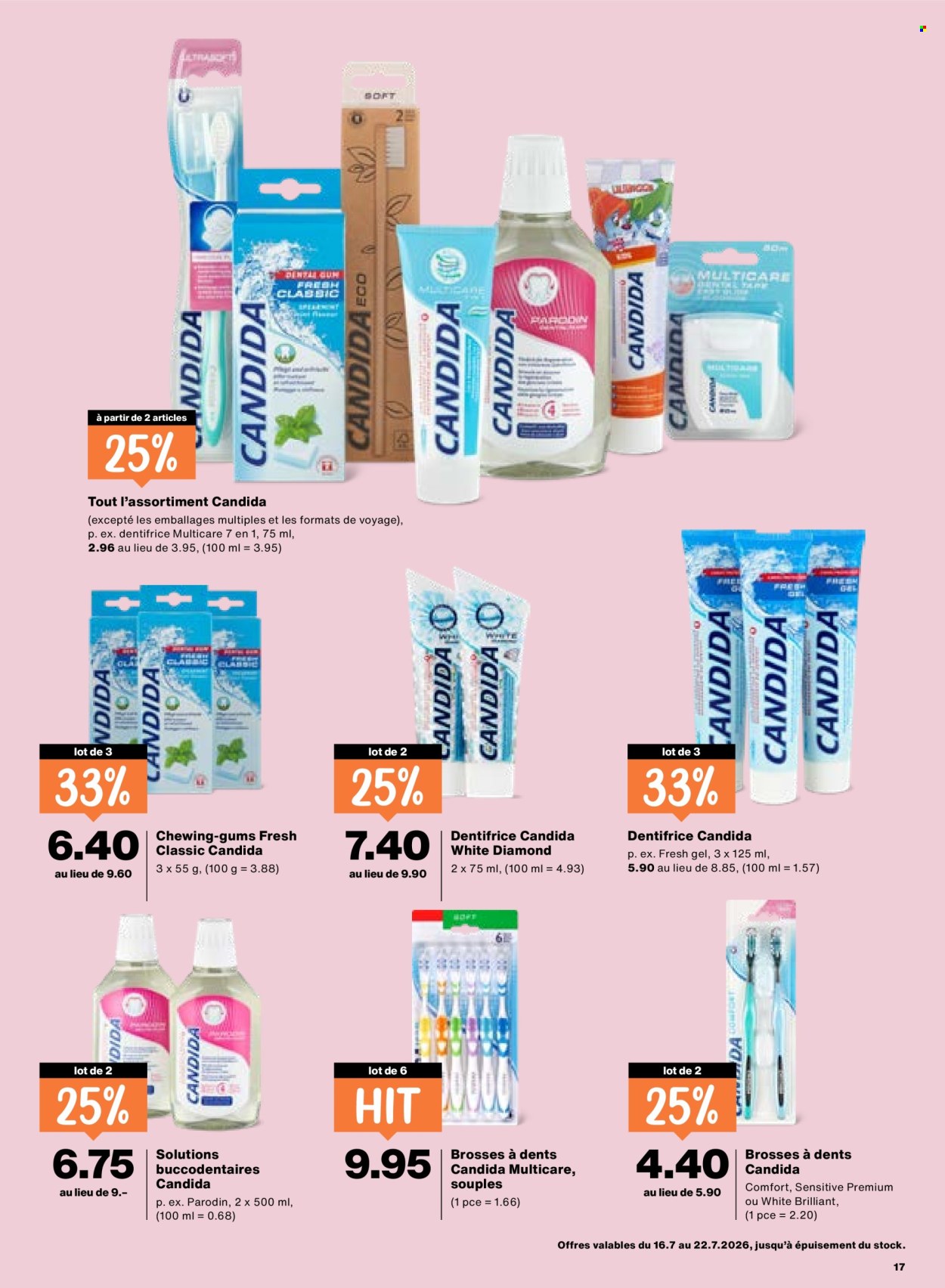 Catalogue Migros - 16.7.2026 - 22.7.2026. Page 17. Page 17