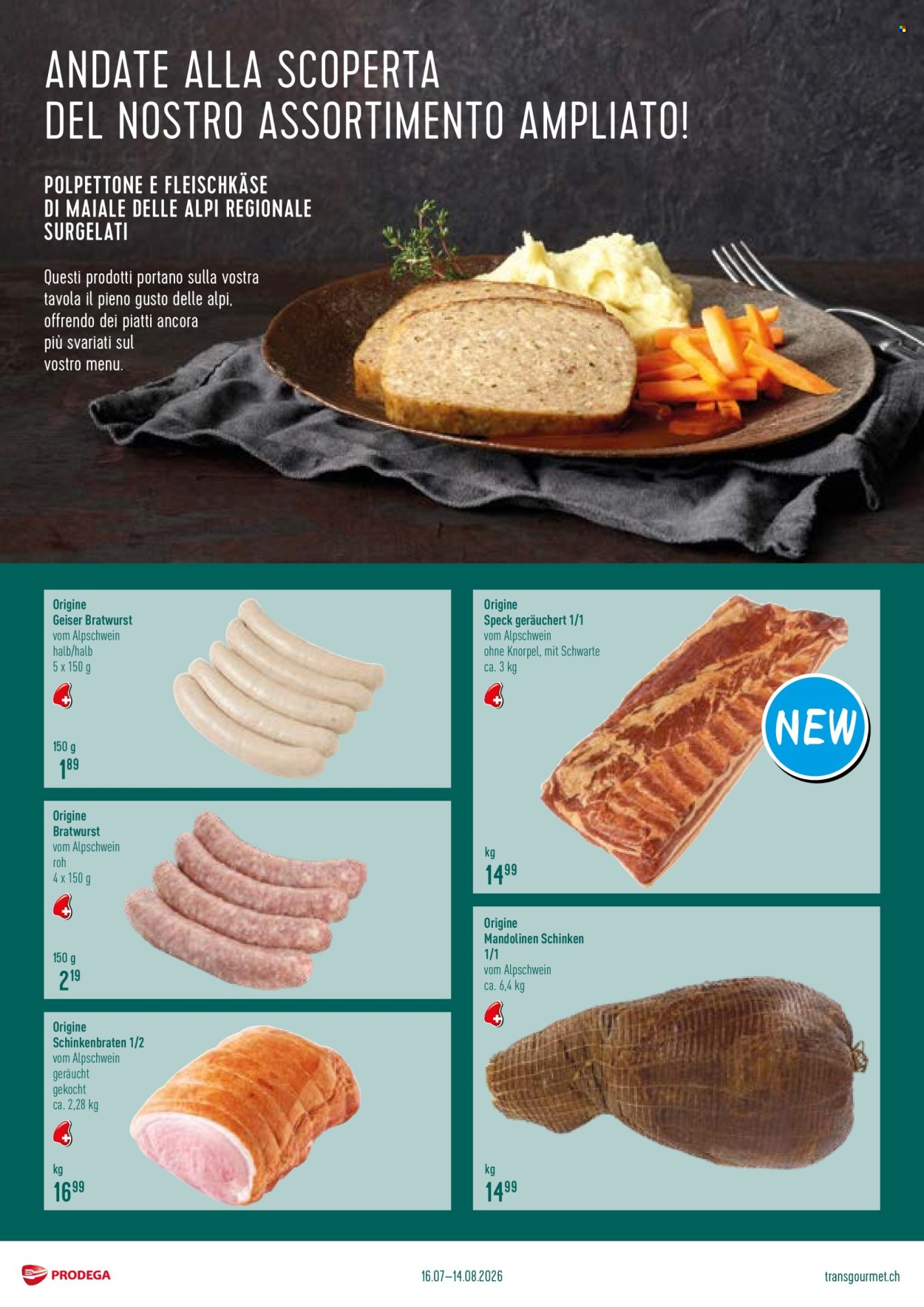Catalogue Prodega - 25.7.2026 - 19.9.2026. Page 4. Page 4