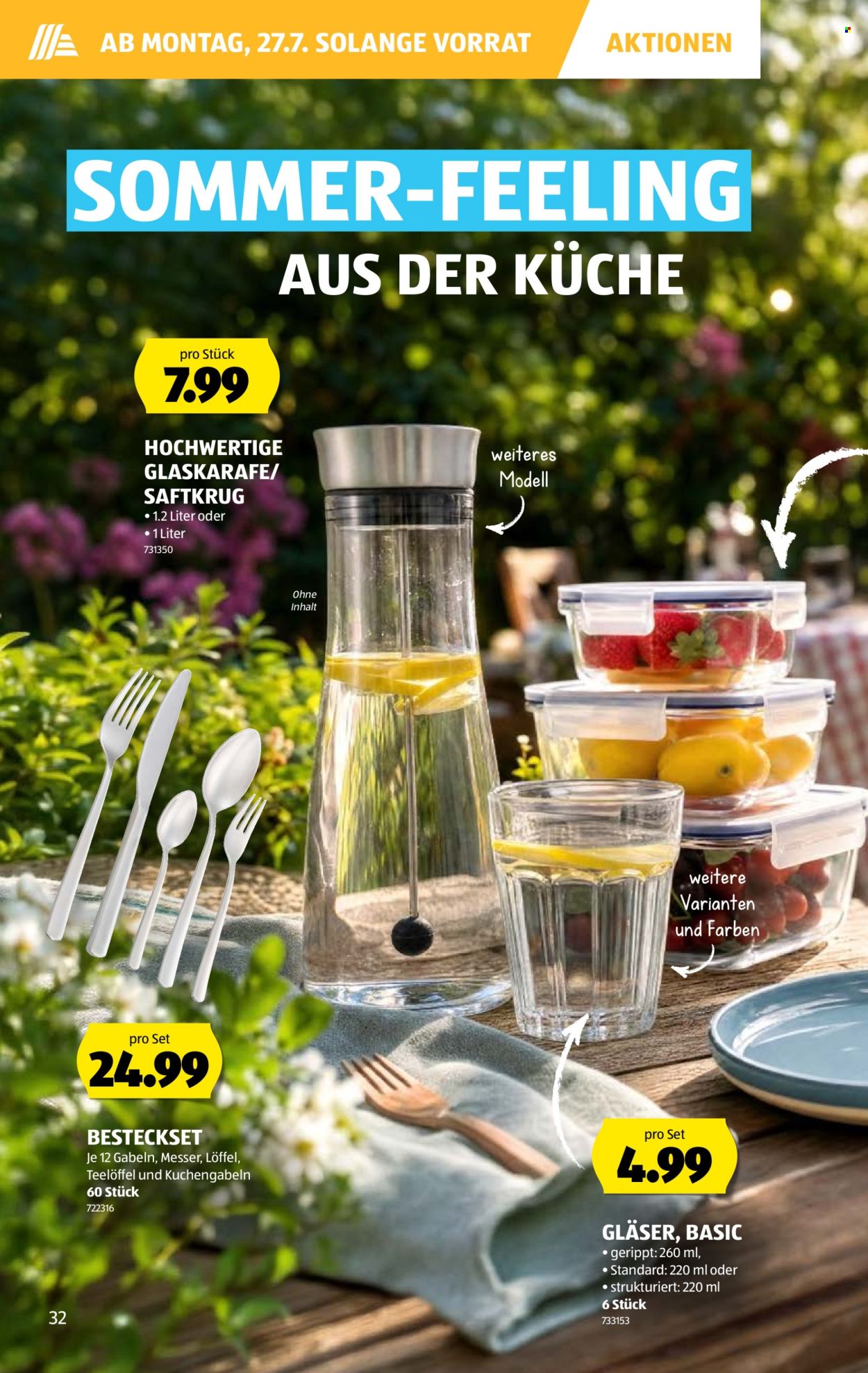 Catalogue Aldi - 23.7.2026 - 29.7.2026. Page 32. Page 32