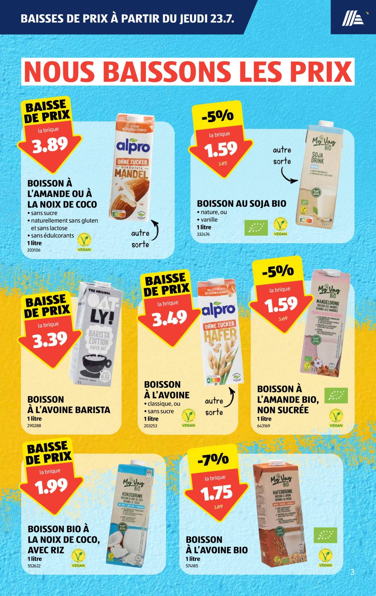 Catalogue Aldi - 23.7.2026 - 29.7.2026. Page 3. Page 3