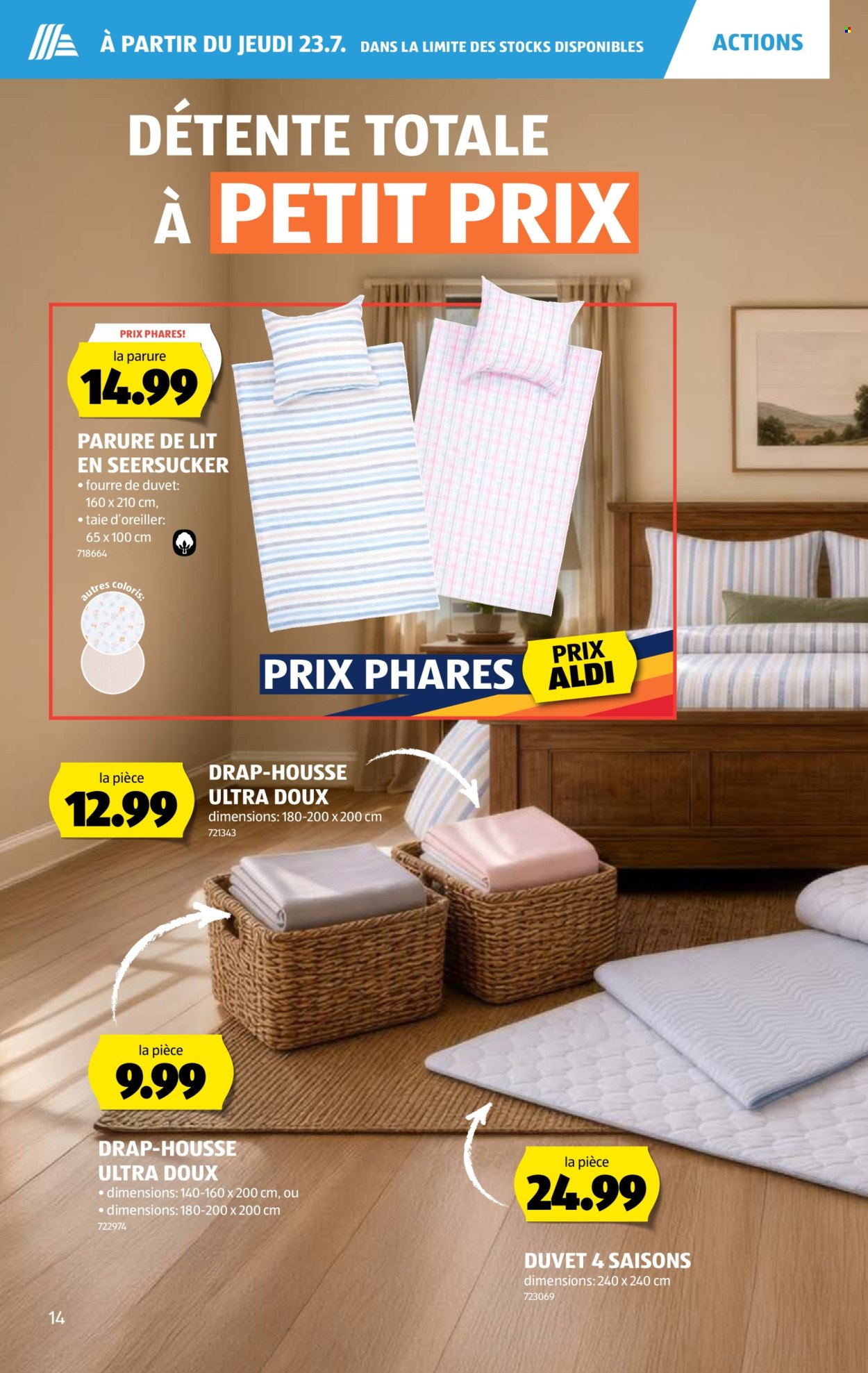 Catalogue Aldi - 23.7.2026 - 29.7.2026. Page 14. Page 14