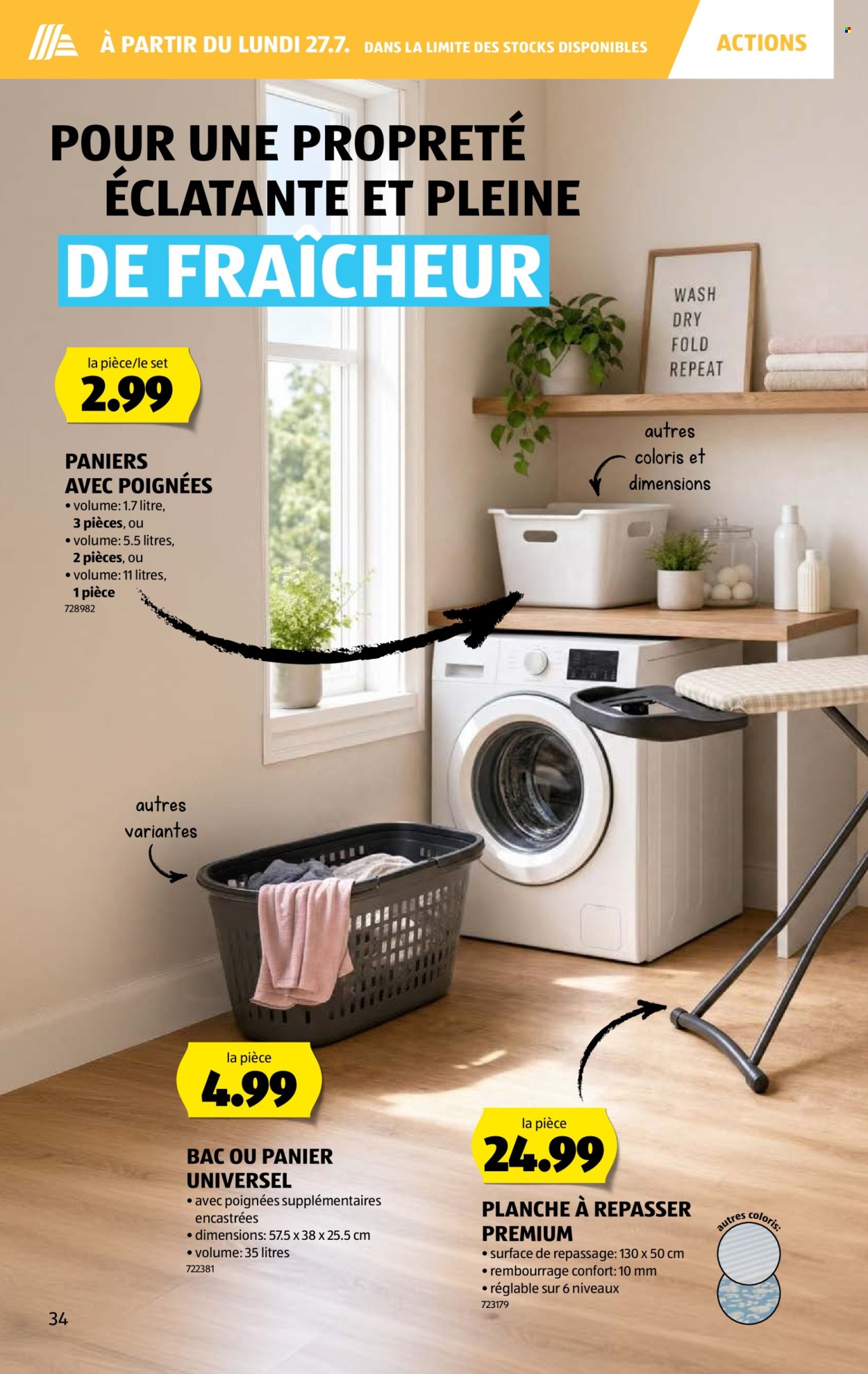 Catalogue Aldi - 23.7.2026 - 29.7.2026. Page 34. Page 34