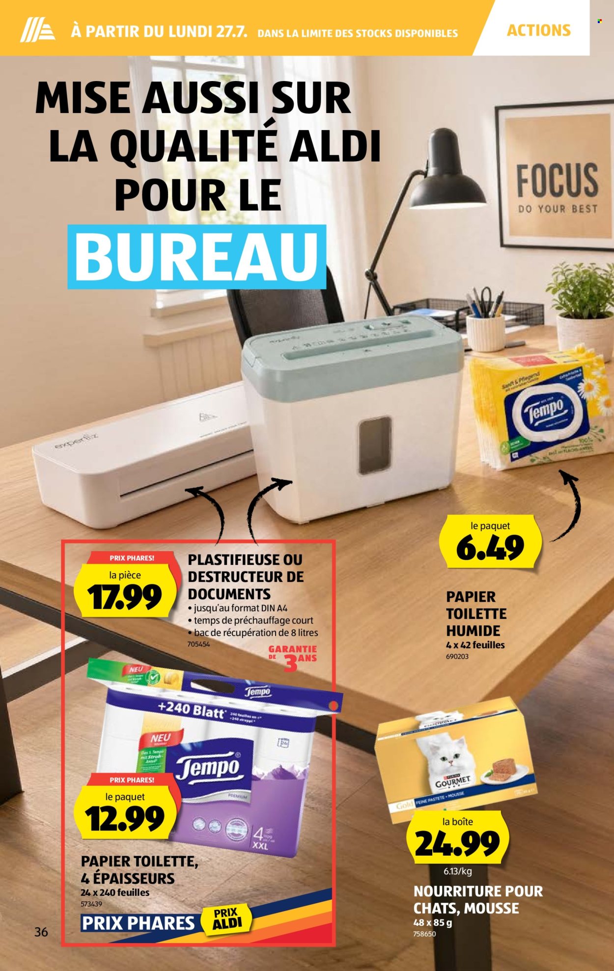 Catalogue Aldi - 23.7.2026 - 29.7.2026. Page 36. Page 36