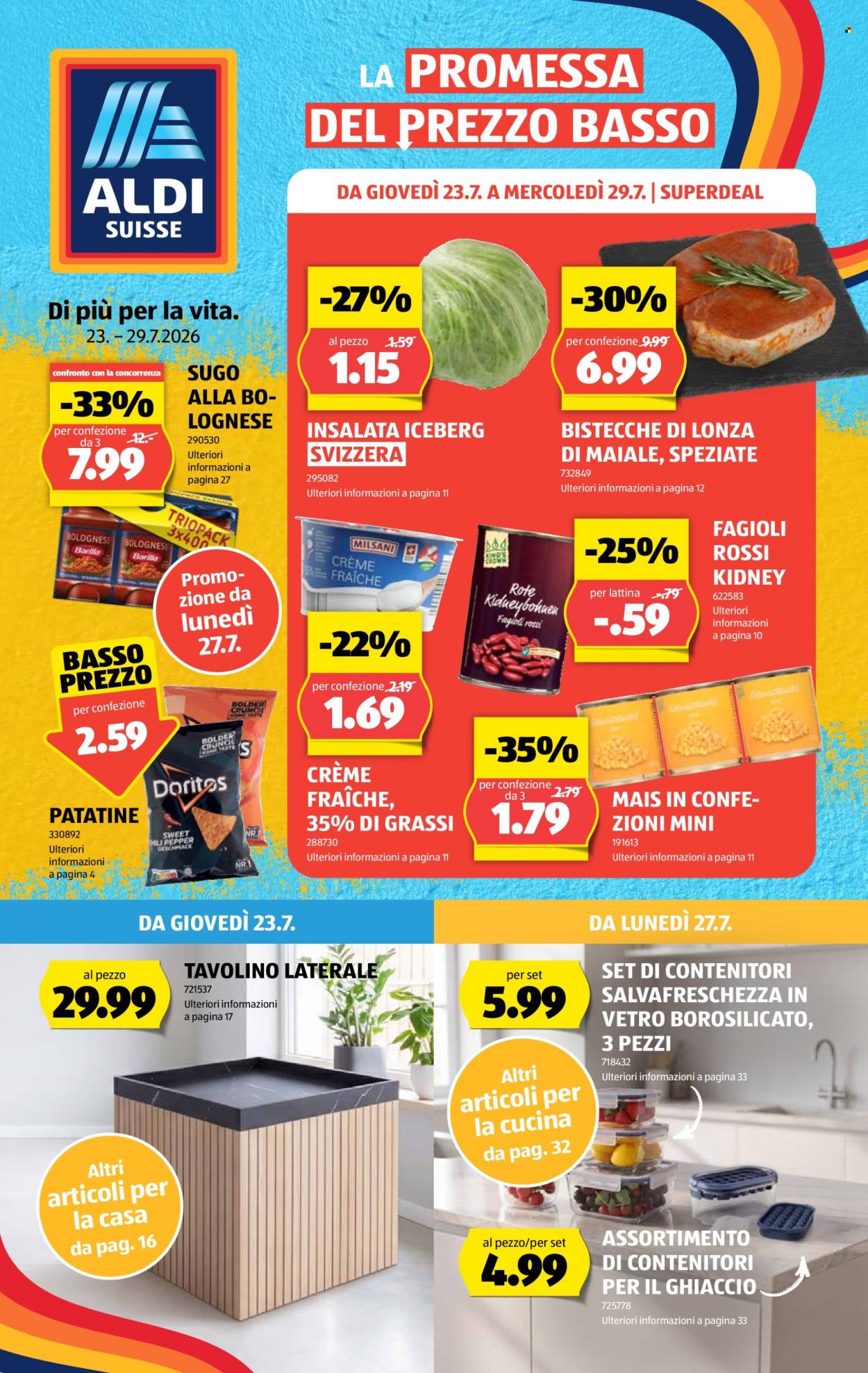 Catalogue Aldi - 23.7.2026 - 29.7.2026. Page 1. Page 1