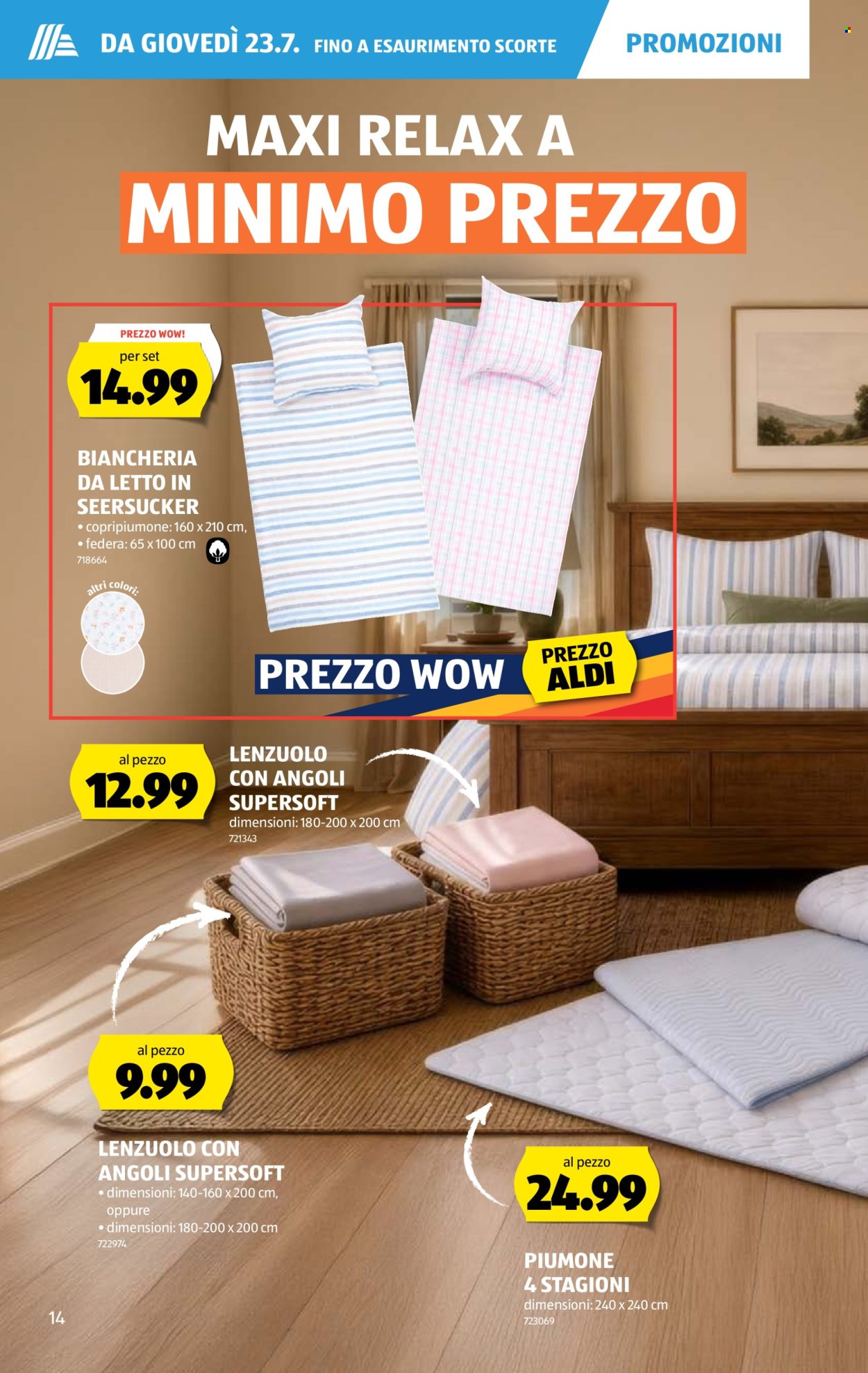 Catalogue Aldi - 23.7.2026 - 29.7.2026. Page 14. Page 14