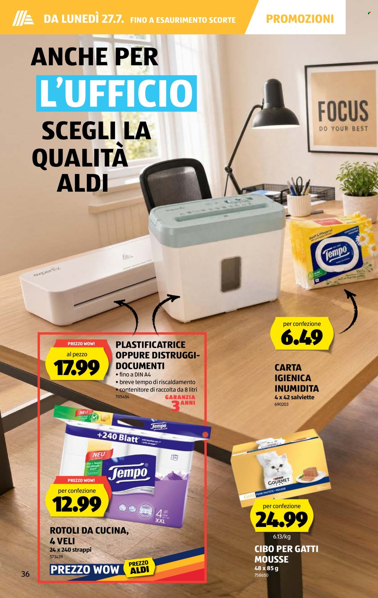 Catalogue Aldi - 23.7.2026 - 29.7.2026. Page 36. Page 36