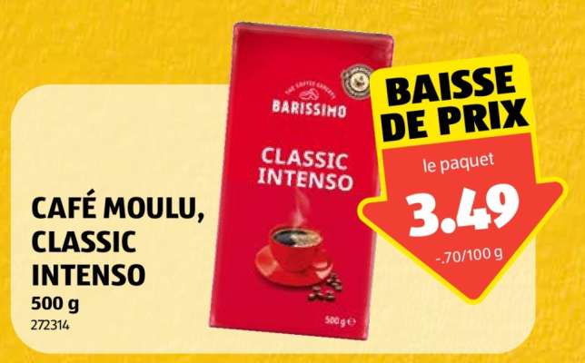 Café Moulu, Classic Intenso