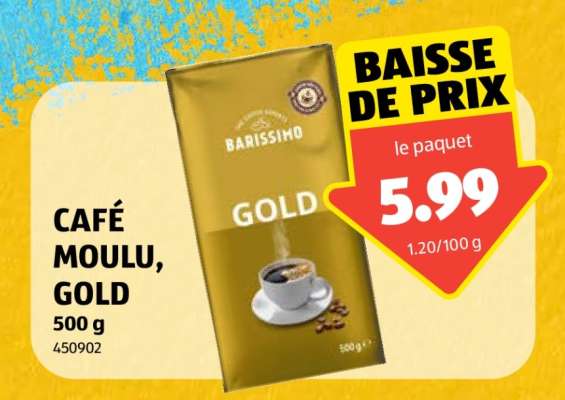 CAFÉ MOULU GOLD