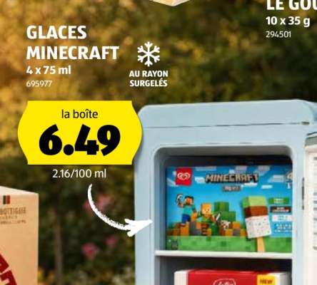 GLACES MINECRAFT