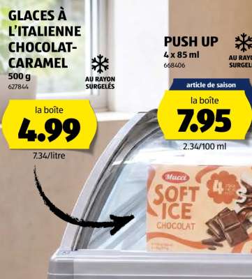 GLACES À L’ITALIENNE CHOCOLAT-CARAMEL