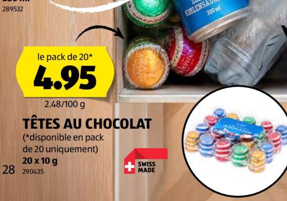 TÊTES AU CHOCOLAT