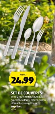 SET DE COUVERTS