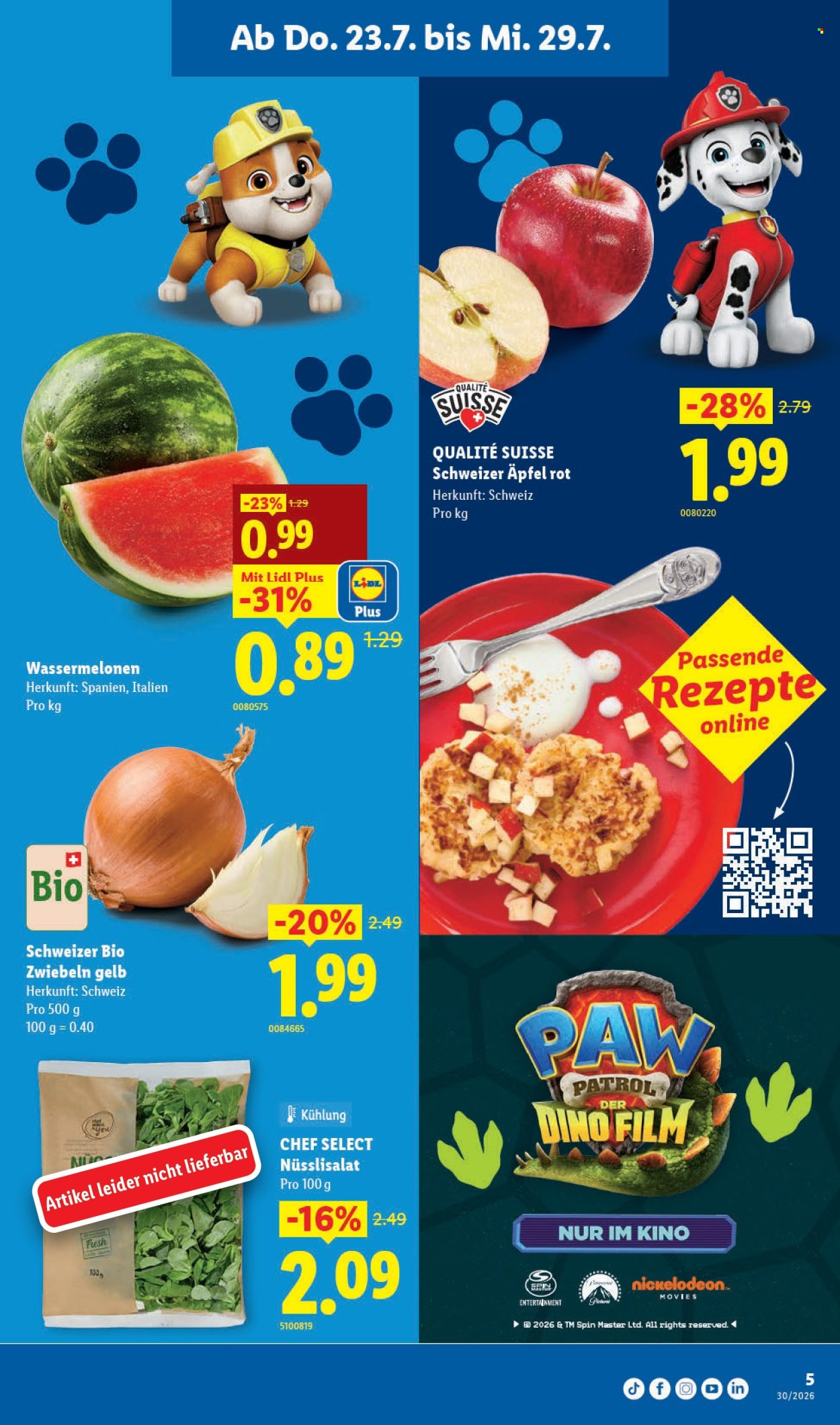 Catalogue Lidl - 23.7.2026 - 29.7.2026. Page 5. Page 5