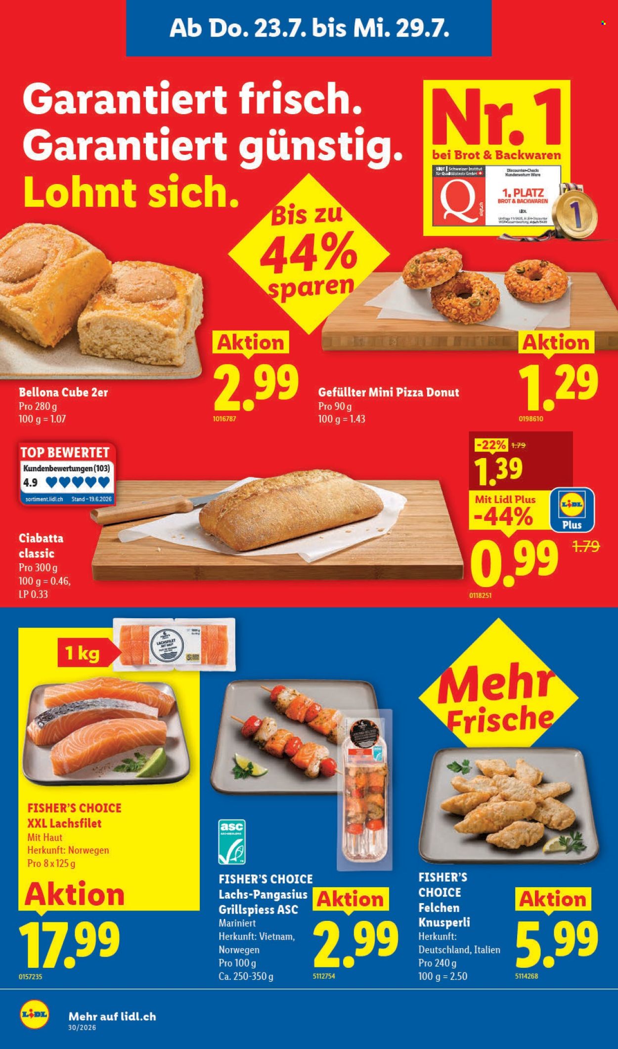Catalogue Lidl - 23.7.2026 - 29.7.2026. Page 6. Page 6